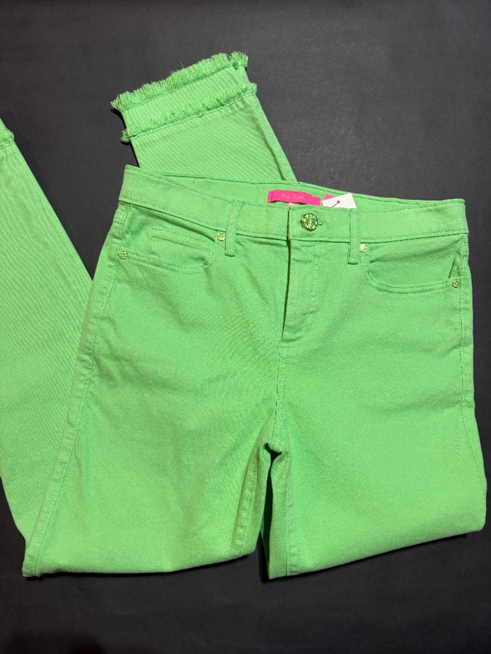 Women's Lily Pulitzer jeans in Patina Green (size 8) - new with tags!!